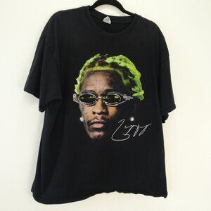 Yazbek Men's Young Thug T-Shirt XXL Black